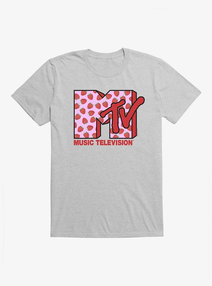 MTV Strawberries Logo T-Shirt