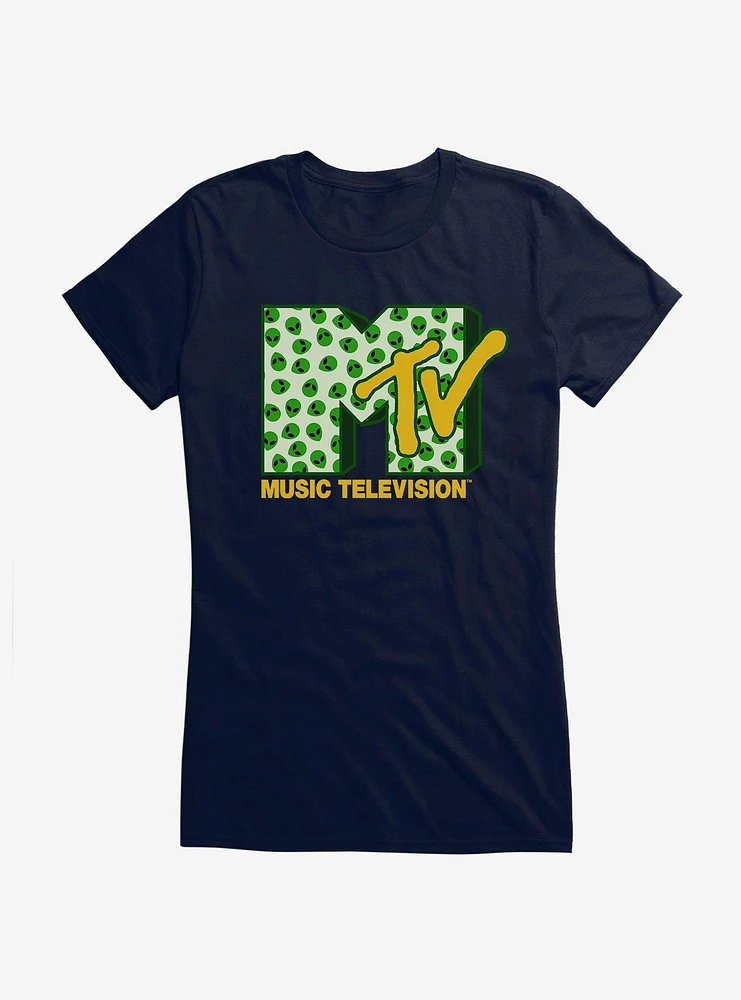 MTV Alien Logo Girls T-Shirt