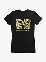 MTV Cassette Logo Girls T-Shirt