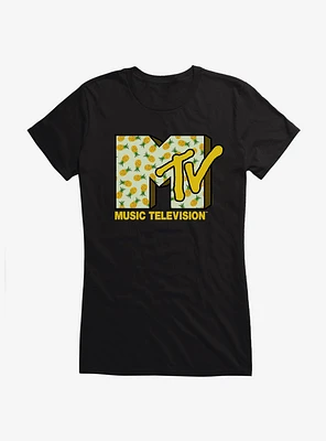 MTV Pineapple Logo Girls T-Shirt