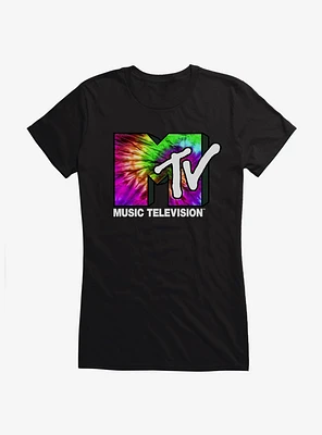 MTV Tie Dye Logo Girls T-Shirt