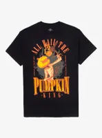 The Nightmare Before Christmas Pumpkin King Flame Boyfriend Fit Girls T-Shirt