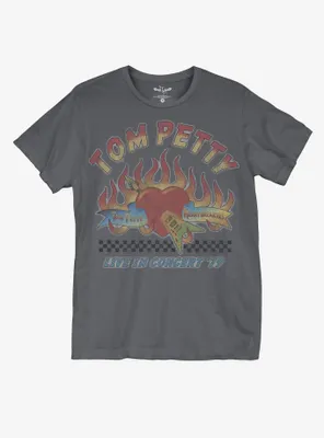 Tom Petty & The Heartbreakers Live 1979 Boyfriend Fit Girls T-Shirt