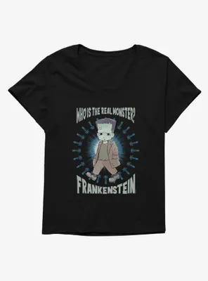 Universal Anime Monsters Real Monster Frankenstein Womens T-Shirt Plus