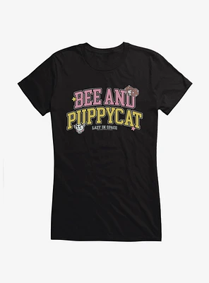 Bee And Puppycat Lazy Space Collegiate Girls T-Shirt