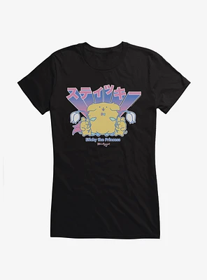 Bee And Puppycat Sticky The Princess Girls T-Shirt