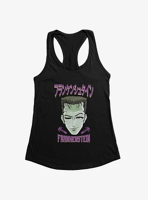 Universal Anime Monsters Frankenstein Portrait Girls Tank