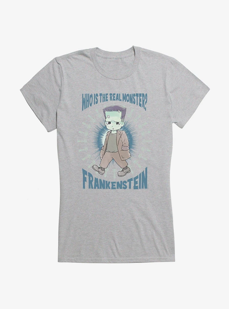 Universal Anime Monsters Real Monster Frankenstein Girls T-Shirt