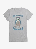 Universal Anime Monsters Real Monster Frankenstein Girls T-Shirt