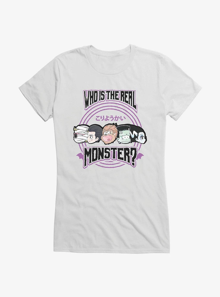 Universal Anime Monsters The Real Monster Lineup Girls T-Shirt