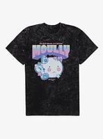 Bee And Puppycat Moully Perfect Donuts Mineral Wash T-Shirt