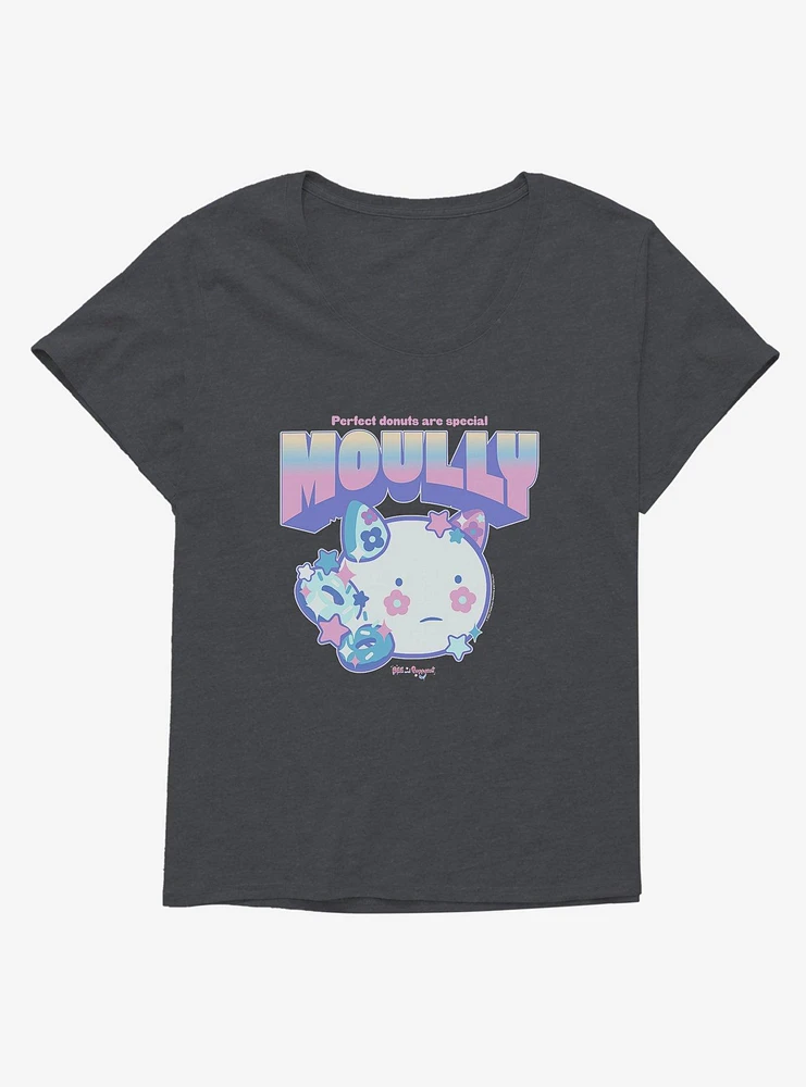 Bee And Puppycat Moully Perfect Donuts Girls T-Shirt Plus