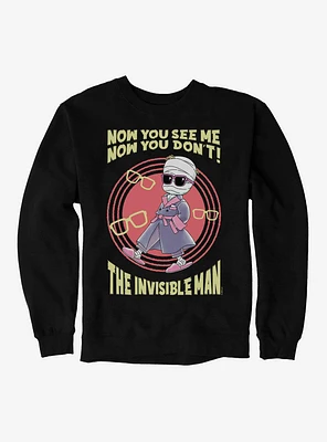 Universal Anime Monsters Invisible Man Sweatshirt