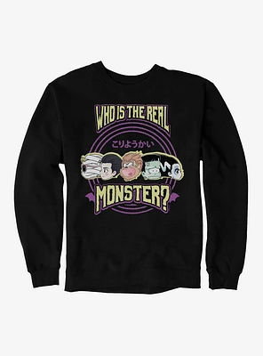 Universal Anime Monsters REAL MNSTR Lineup Sweatshirt