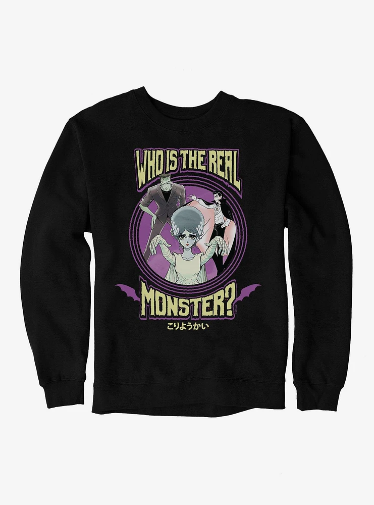 Universal Anime Monsters Real Monster Trio Sweatshirt