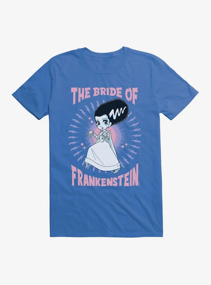 Universal Anime Monsters Bride Of Frankenstein T-Shirt