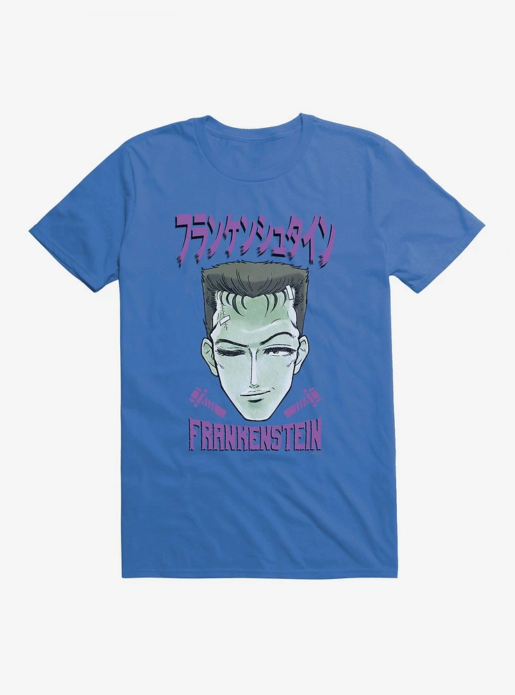 Universal Anime Monsters Frankenstein Portrait T-Shirt