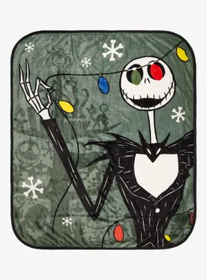 Disney The Nightmare Before Christmas Jack Skellington Double-Sided Throw - BoxLunch Exclusive
