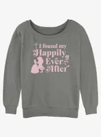 Disney Beauty And The Beast Found My Happily Ever After Womens Slouchy Sweatshirt