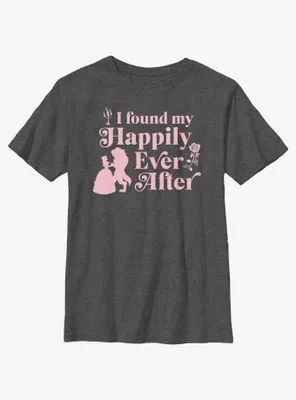 Disney Beauty And The Beast Found My Happily Ever After Youth T-Shirt