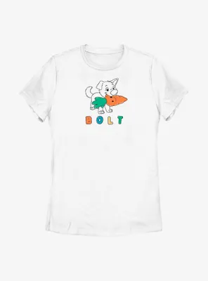 Disney Bolt Pupper Womens T-Shirt