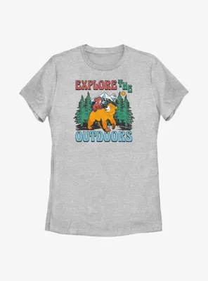 Disney Brother Bear Explore The Outdoors Womens T-Shirt