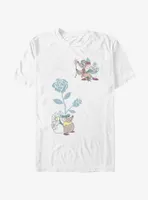 Disney Cinderella Mice Flowers T-Shirt