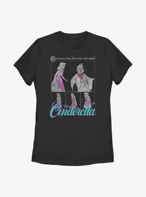 Disney Cinderella Once Upon A Time Womens T-Shirt