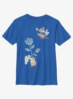 Disney Cinderella Mice Flowers Youth T-Shirt