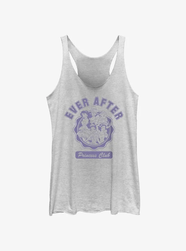 Disney Princess Club Collegiate Ever After Womens Tank Top