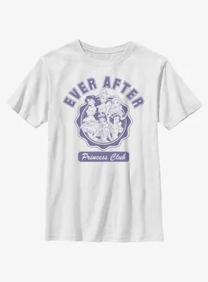 Disney Princess Club Collegiate Ever After Youth T-Shirt