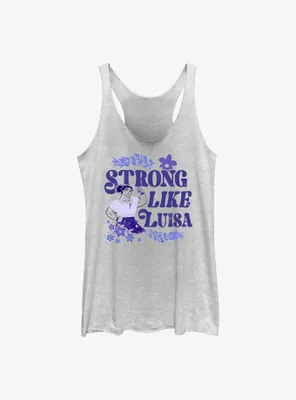 Disney Encanto Strong Like Luisa Womens Tank Top