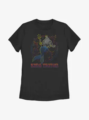 Disney The Little Mermaid King Triton Womens T-Shirt