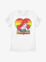 Disney The Little Mermaid Rainbow Ariel Womens T-Shirt