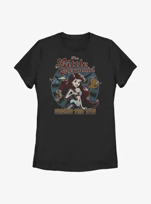 Disney The Little Mermaid Rock Ariel Womens T-Shirt