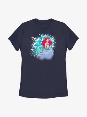 Disney The Little Mermaid Splash Spot Womens T-Shirt