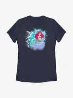 Disney The Little Mermaid Splash Spot Womens T-Shirt