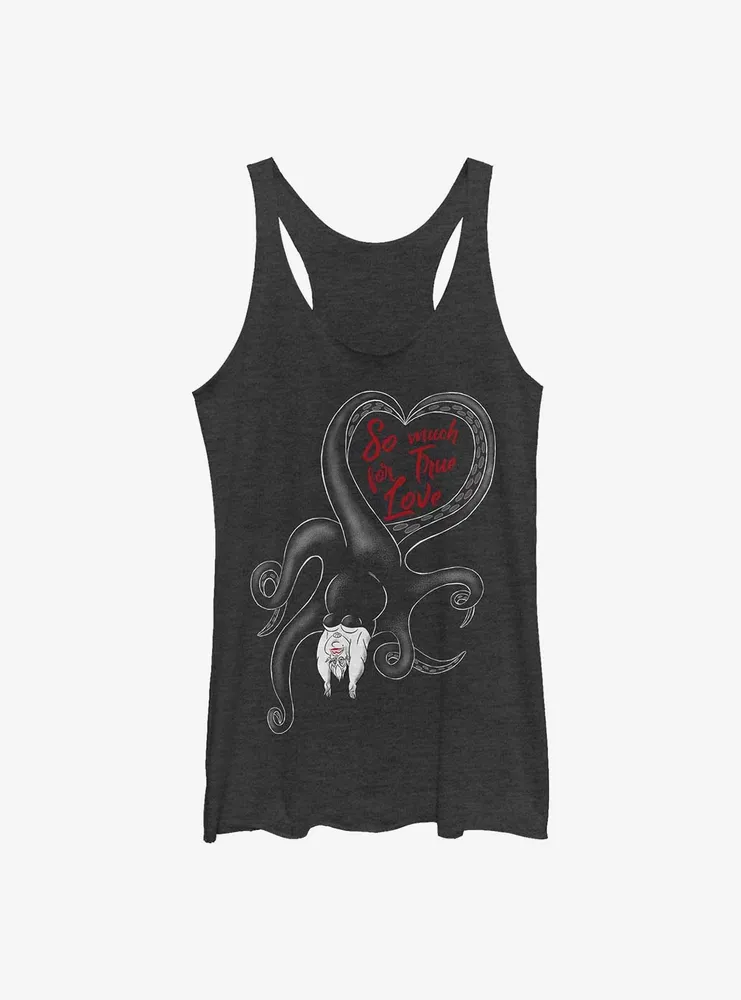 Disney The Little Mermaid No True Love Ursula Womens Tank Top