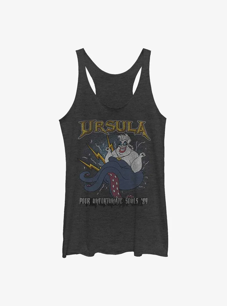 Disney The Little Mermaid Ursula Unfortunate Souls Heavy Metal Womens Tank Top