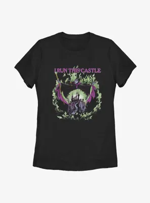 Disney Maleficent Run The Castle Womens T-Shirt