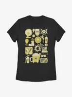 Disney Pixar Wall-E Icons Womens T-Shirt