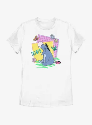 Disney Winnie The Pooh 90s Eeyore Womens T-Shirt