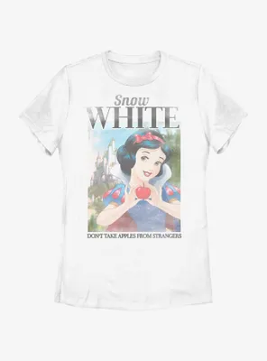 Disney Snow White And The Seven Dwarfs Apples Poster Womens T-Shirt