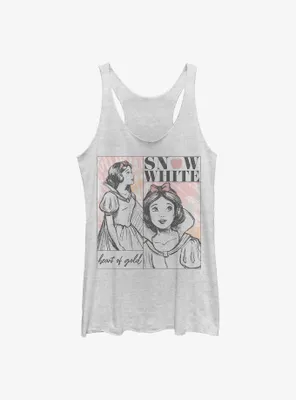 Disney Snow White And The Seven Dwarfs Heart Of Gold Sketch Womens Tank Top