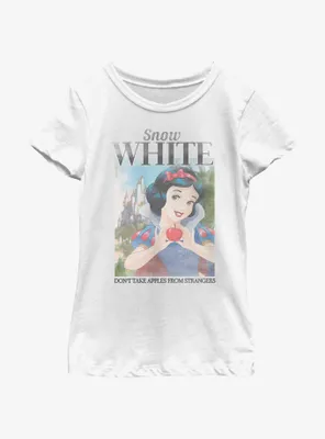 Disney Snow White And The Seven Dwarfs Apples Poster Youth Girls T-Shirt