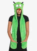 Invader Zim GIR Taco Hat Scarf