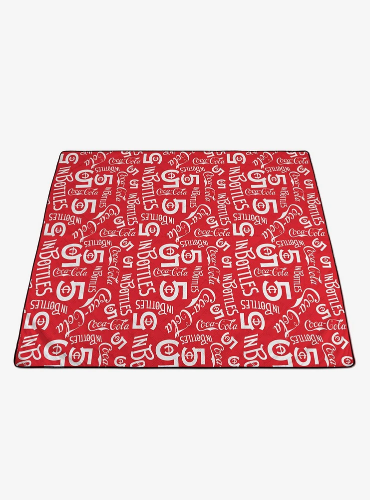 Coca-Cola In Bottles Impresa Picnic Blanket