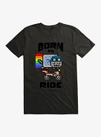 Nyan Cat Born To Ride T-Shirt