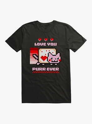 Nyan Cat Love You Purr Ever T-Shirt