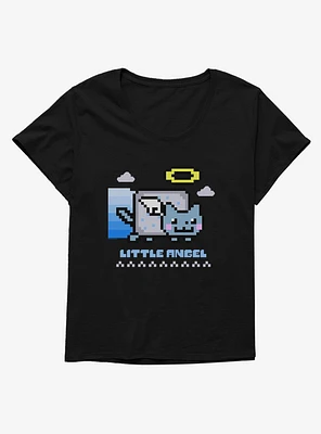 Nyan Cat Little Angel Girls T-Shirt Plus